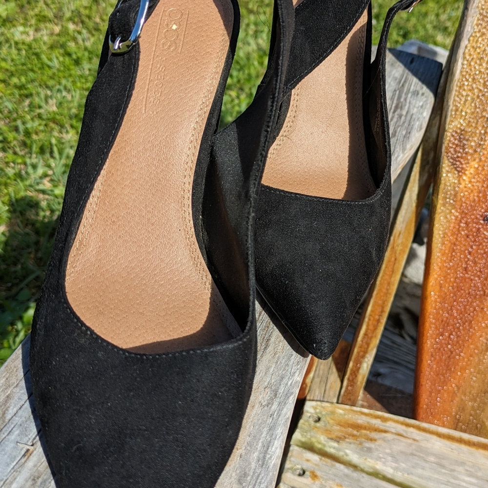 Suede shoes